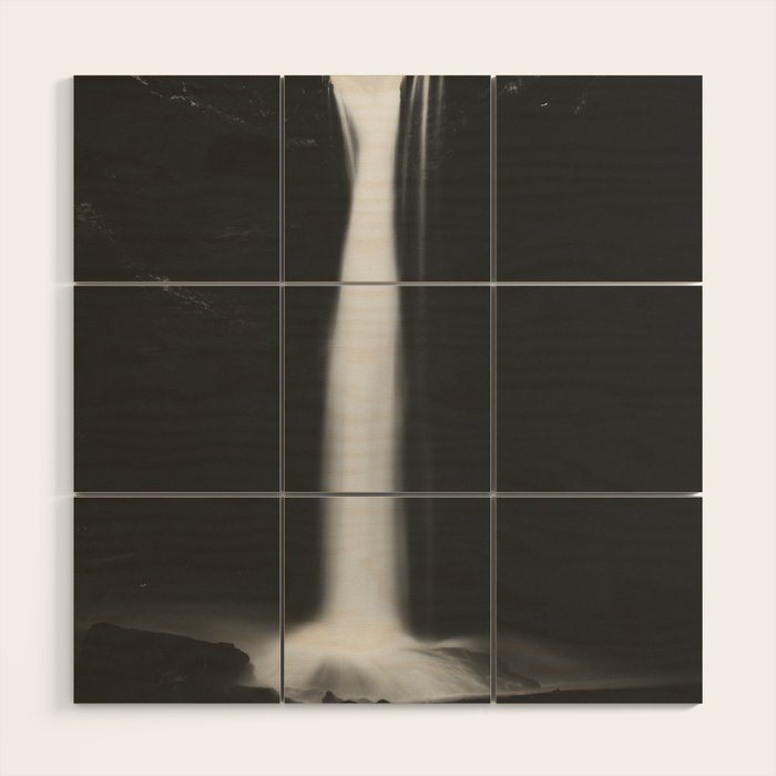 Hidden waterfall - Landscape and Nature Photography Wood Wall Art Gallery Image 1
