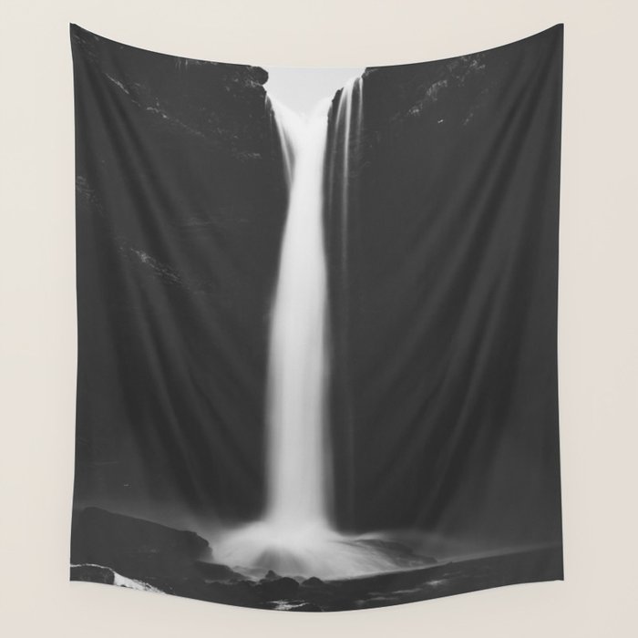Hidden waterfall - Landscape and Nature Photography Wall Tapestry Gallery Image 1