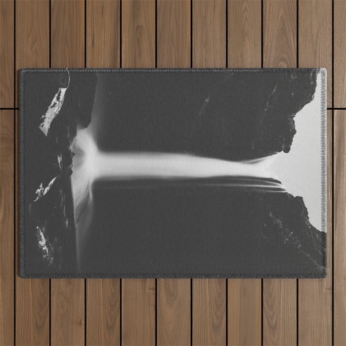 Hidden waterfall - Landscape and Nature Photography Outdoor Rug Gallery Image 1