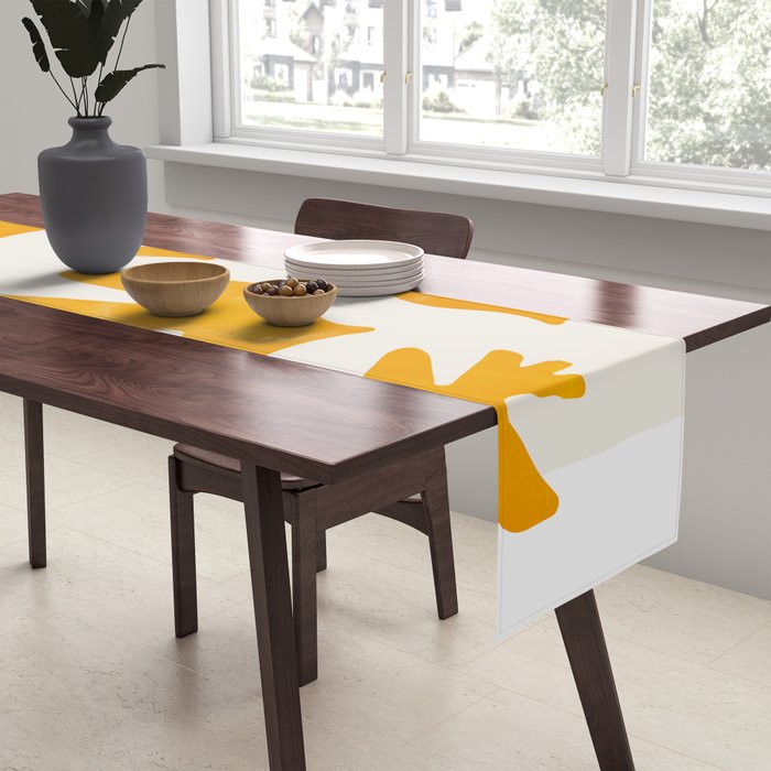 Golden Bell: Matisse Pastel Series 02 Table Runner Gallery Image 2