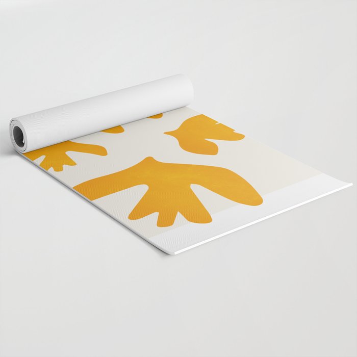 Golden Bell: Matisse Pastel Series 02 Yoga Mat Gallery Image 2