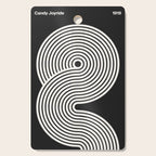 Candy Joyride: Black & White Edition Cutting Board Gallery Image 1