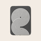 Candy Joyride: Black & White Edition Bath Mat Gallery Image 1