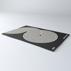 Candy Joyride: Black & White Edition Rug Gallery Image 3