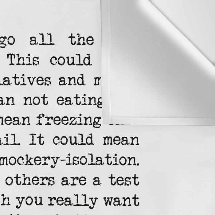 If You're Going To Try, Go All The Way Motivational Life Quote By Charles Bukowski, Factotum Wall Tapestry Gallery Image 3