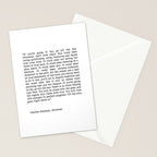 If You're Going To Try, Go All The Way Motivational Life Quote By Charles Bukowski, Factotum Stationery Card Gallery Image 2