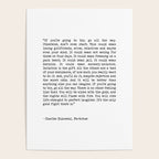 If You're Going To Try, Go All The Way Motivational Life Quote By Charles Bukowski, Factotum Poster Gallery Image 4