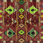 Moroccan Sunset Bohemian Geometric Pattern Coffee Mug Gallery Image 2