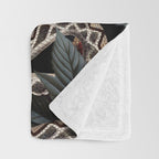 Dangers in the Forest IX Throw Blanket Gallery Image 3