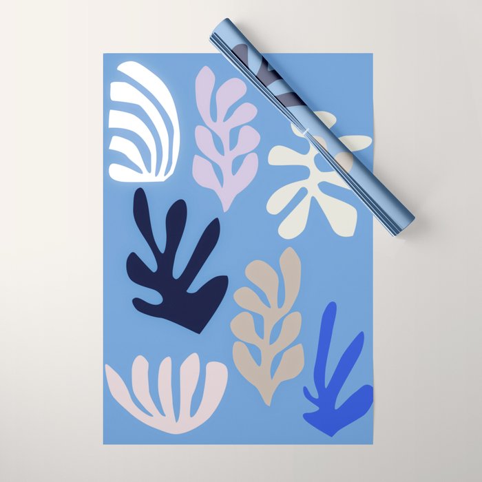 Seagrass 2 - oceanic Wrapping Paper Gallery Image 1