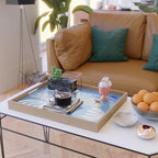 Seagrass 2 - oceanic Serving Tray Gallery Image 2