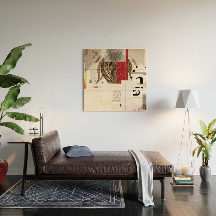 another daydream night flow · in the eye of the octopuss * Wood Wall Art Gallery Image 2