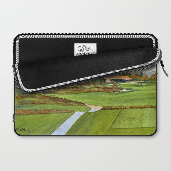 Montauk Downs State Park Golf Course New York Laptop Sleeve Gallery Image 2