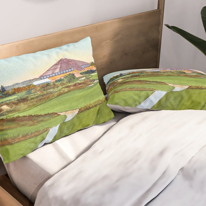 Montauk Downs State Park Golf Course New York Pillow Sham Gallery Image 2