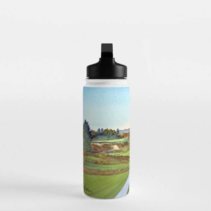 Montauk Downs State Park Golf Course New York Water Bottle Gallery Image 3