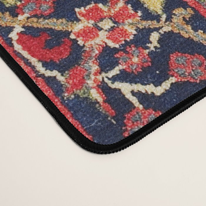 Kashan Poshti Central Persian Rug Print Desk Mat Gallery Image 4