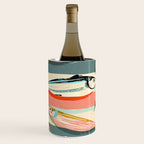Sardines on Stripes Wine Chiller Gallery Image 1