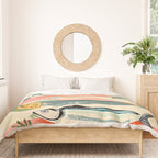 Sardines on Stripes Duvet Cover Gallery Image 3