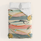 Sardines on Stripes Comforter Gallery Image 6
