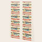 Sardines on Stripes Wallpaper Gallery Image 2