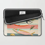 Sardines on Stripes Laptop Sleeve Gallery Image 2