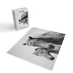 Horses - Black & White Jigsaw Puzzle Gallery Image 2