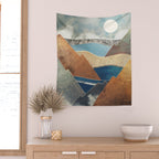 Mountain Pass Wall Tapestry Gallery Image 2
