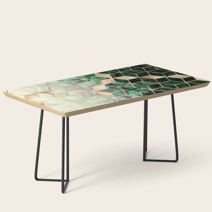 Leaves And Cubes Coffee Table Gallery Image 1