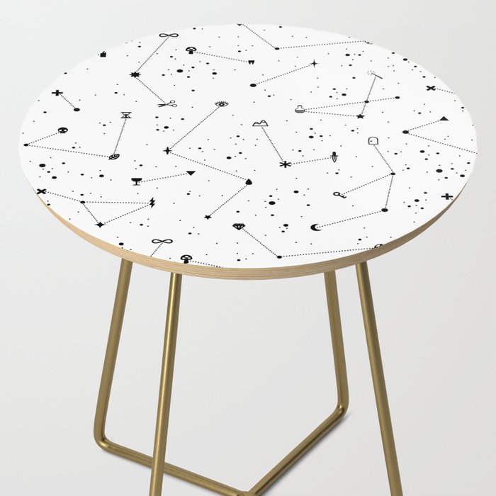 Constellations (White) Side Table Gallery Image 2