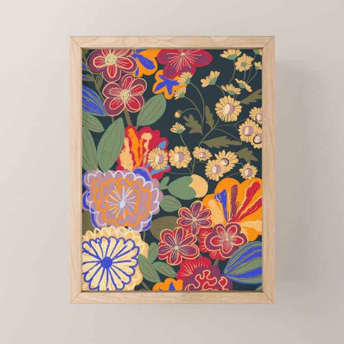 Eclipse garden Mini Art Print Gallery Image 1