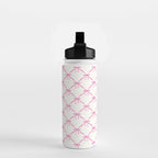 Bows & Ribbons Pattern VIII Y2K Pink Water Bottle Gallery Image 2