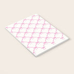 Bows & Ribbons Pattern VIII Y2K Pink Notebook Gallery Image 3