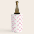 Bows & Ribbons Pattern VIII Y2K Pink Wine Chiller Gallery Image 3
