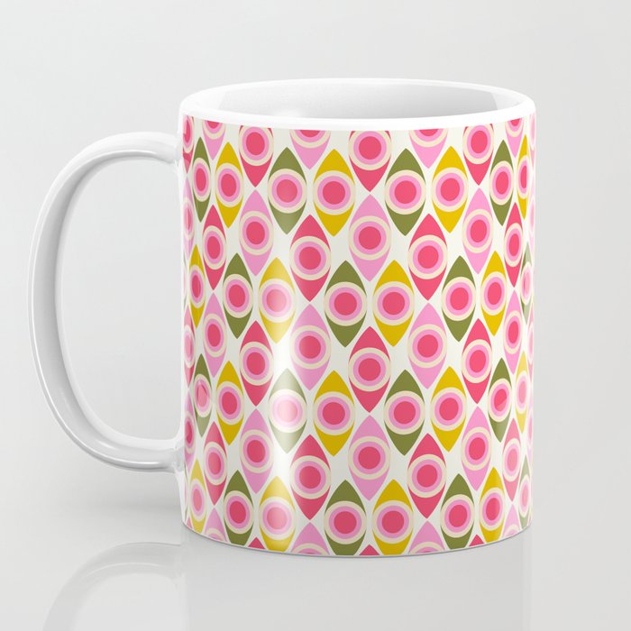 Mid Century Modern Geo pattern 2 Coffee Mug Gallery Image 3