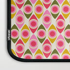 Mid Century Modern Geo pattern 2 Laptop Sleeve Gallery Image 3