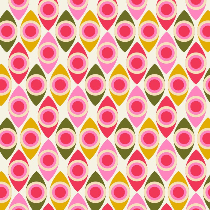 Mid Century Modern Geo pattern 2 Coffee Mug Gallery Image 2