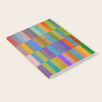 Colorful Mosaic Geometric Klee Tones 01 Notebook Gallery Image 2
