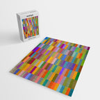 Colorful Mosaic Geometric Klee Tones 01 Jigsaw Puzzle Gallery Image 2