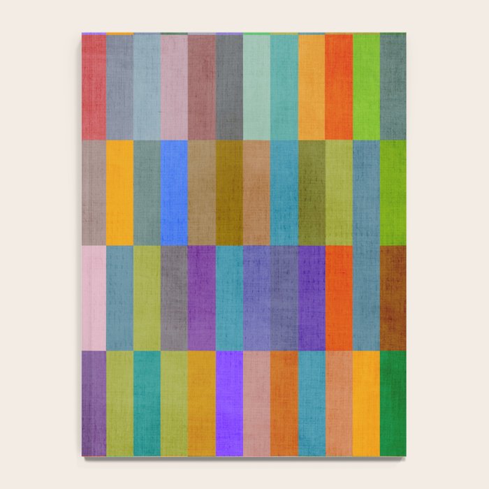 Colorful Mosaic Geometric Klee Tones 01 Notebook Gallery Image 4