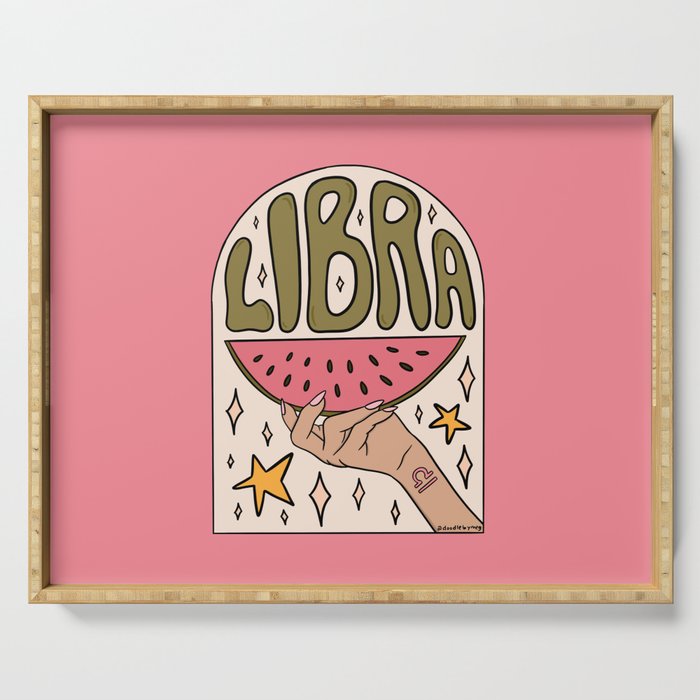 Libra Watermelon Serving Tray Gallery Image 1