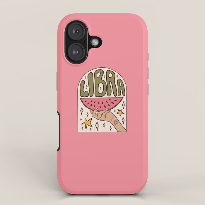 Libra Watermelon iPhone Case Gallery Image 1