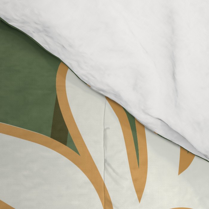 White Daisy Bouquets in Vase 3 Comforter Gallery Image 4