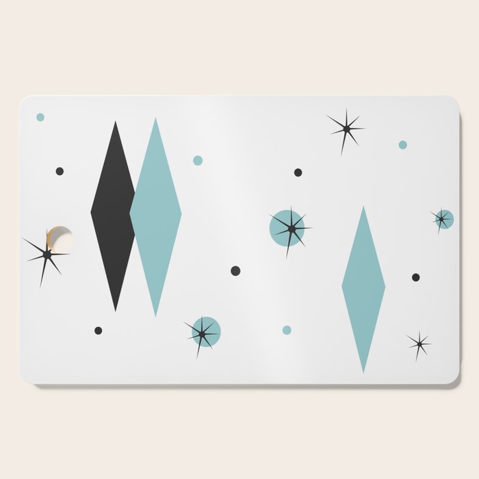 Vintage 1950s Mid Century Modern Design Cutting Board Gallery Image 1