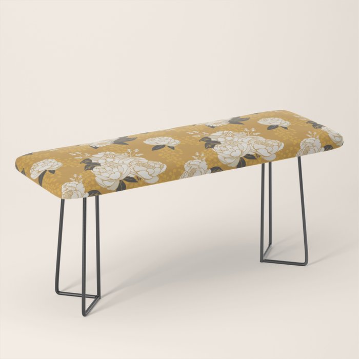 Glam Florals - Gold Bench Gallery Image 1