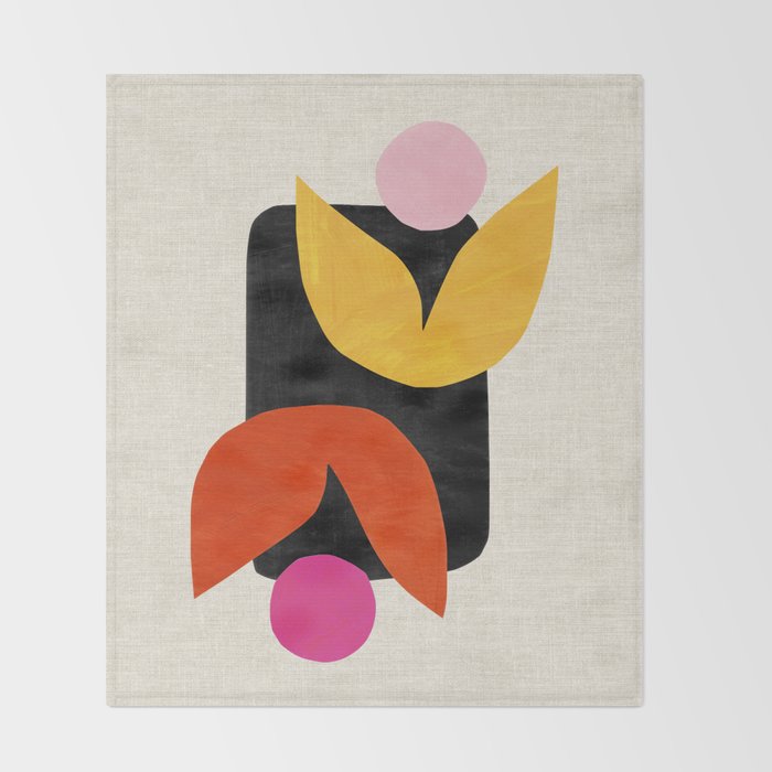 Twin Tulip Throw Blanket Gallery Image 2