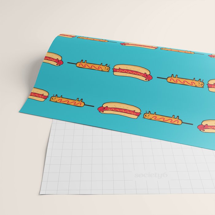 Dog Eat Dog World Wrapping Paper Gallery Image 2