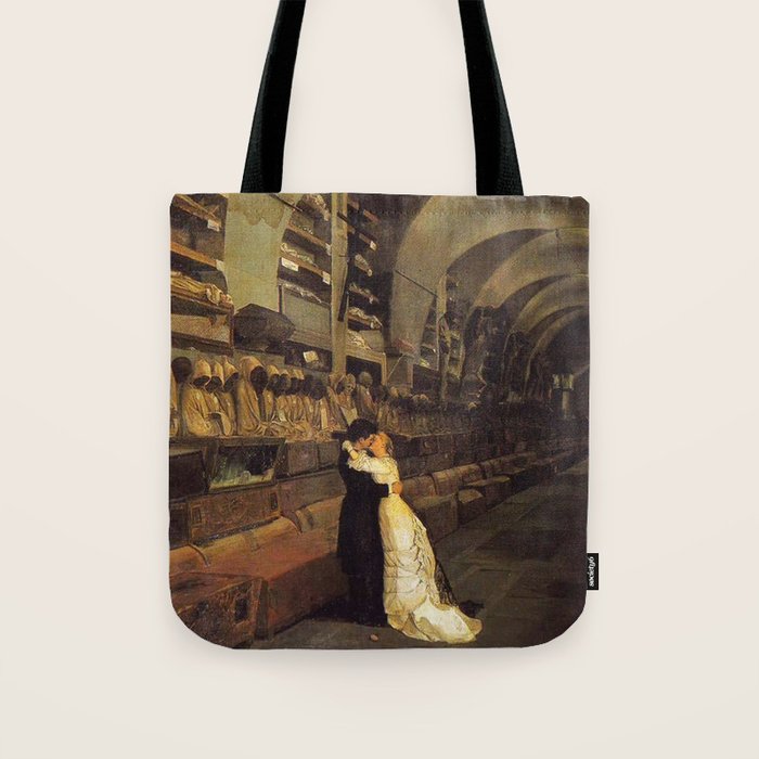  Love and Death Amore e morte - Calcedonio Reina Tote Bag Gallery Image 1