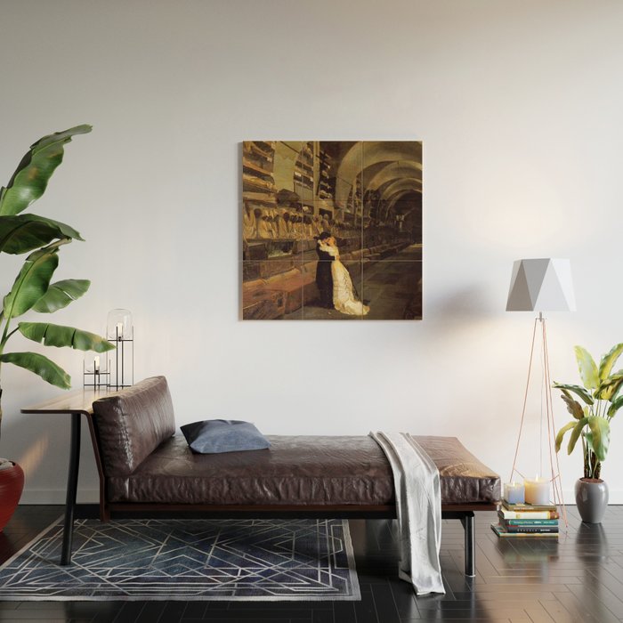  Love and Death Amore e morte - Calcedonio Reina Wood Wall Art Gallery Image 2