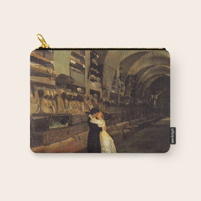 Love and Death Amore e morte - Calcedonio Reina Carry All Pouch Gallery Image 1