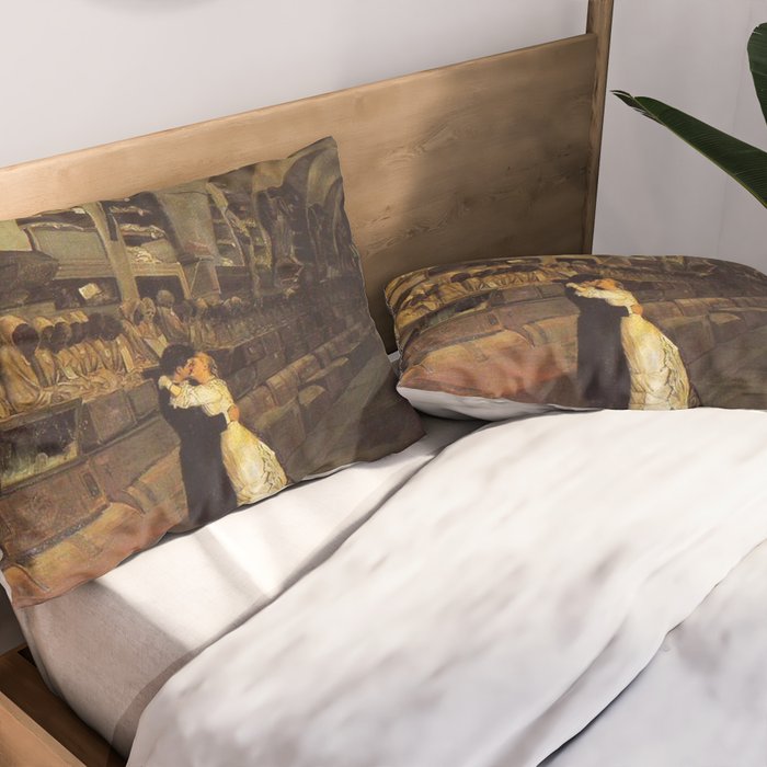  Love and Death Amore e morte - Calcedonio Reina Pillow Sham Gallery Image 2